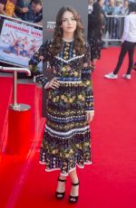 ELLA HUNT at Swimming with Men Premiere at 72nd Edinburgh International Film Festival 07/01/2018