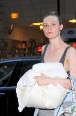 ELLE FANNING at Ham Yard Hotel in London 07/23/2018