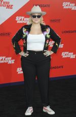 ELLE KING at The Spy Who Dumped Me Premiere in Los Angeles 07/25/2018