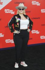 ELLE KING at The Spy Who Dumped Me Premiere in Los Angeles 07/25/2018