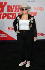 ELLE KING at The Spy Who Dumped Me Premiere in Los Angeles 07/25/2018