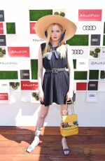 ELLIE BAMBER at Audi Polo Challenge at Coworth Park Polo Club 07/01/2018