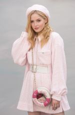 ELLIE BAMBER at Chanel Show at Haute Couture Fashion Week in Paris 07/03/2018