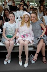ELLIE BAMBER at Chanel Show at Haute Couture Fashion Week in Paris 07/03/2018