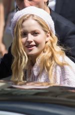 ELLIE BAMBER at Chanel Show at Haute Couture Fashion Week in Paris 07/03/2018