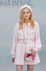 ELLIE BAMBER at Chanel Show at Haute Couture Fashion Week in Paris 07/03/2018
