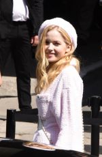 ELLIE BAMBER at Chanel Show at Haute Couture Fashion Week in Paris 07/03/2018