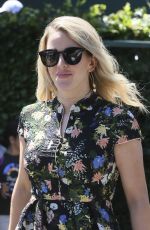 ELLIE GOULDING Out at Wimbledon 07/02/2018