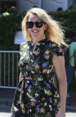 ELLIE GOULDING Out at Wimbledon 07/02/2018