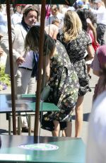 ELLIE GOULDING Out at Wimbledon 07/02/2018