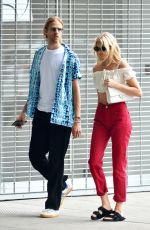ELSA HOSK and Tom Daly Out in New York 07/11/2018