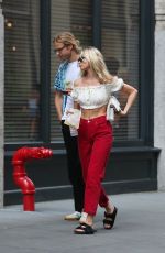 ELSA HOSK and Tom Daly Out in New York 07/11/2018
