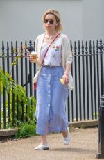 EMILIA CLARKE Out and About in London 07/05/2018