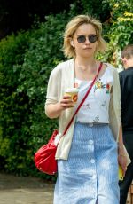 EMILIA CLARKE Out and About in London 07/05/2018
