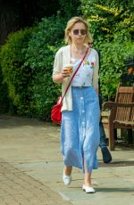 EMILIA CLARKE Out for a Coffee in London 07/05/2018