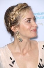 EMILY BLUNT at 12th Annual Ais Freeing Voices Changing Lives Gala in New York 07/09/2018