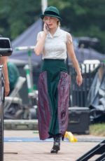EMILY BLUNT on the Set of Jungle Cruise in Atlanta 07/13/2018