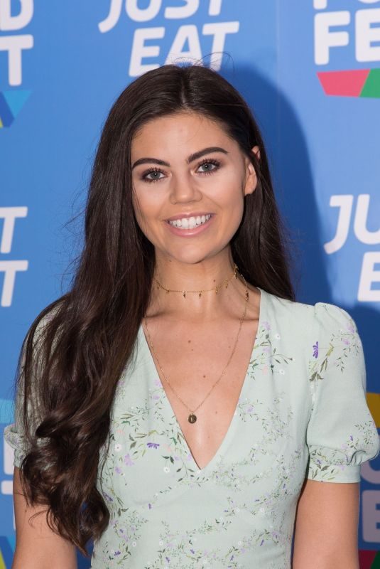 EMILY CANHAM at Just Eat Food Fest in London 07/19/2018