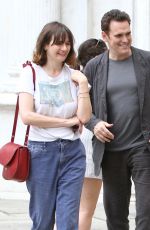 EMILY MORTIMER and Matt Dillon Out in Venice 07/16/2018