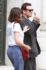 EMILY MORTIMER and Matt Dillon Out in Venice 07/16/2018