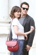 EMILY MORTIMER and Matt Dillon Out in Venice 07/16/2018