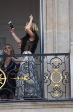EMMA ROBERTS at Dior Dinner at Place Vendome in Paris 07/02/2018