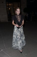 EMMA ROBERTS at Dior Dinner at Place Vendome in Paris 07/02/2018