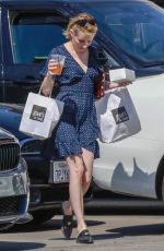 EMMA ROBERTS Out for Lunch at Joan