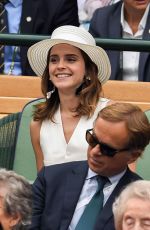 /EMMA WATSON at Wimbledon Tennis Championships in London 07/14/2018 