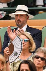 /EMMA WATSON at Wimbledon Tennis Championships in London 07/14/2018 