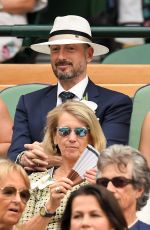 /EMMA WATSON at Wimbledon Tennis Championships in London 07/14/2018 