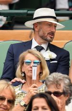 /EMMA WATSON at Wimbledon Tennis Championships in London 07/14/2018 