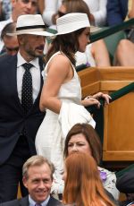 /EMMA WATSON at Wimbledon Tennis Championships in London 07/14/2018 