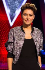 EMMA WILLIS at The Voice Kids TV Show 07/14/2018