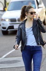 EMMY ROSSUM Out for Dinner at Tocaya Organic Mexican Restaurant in Los Angeles 07/02/2018