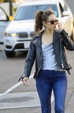 EMMY ROSSUM Out for Dinner at Tocaya Organic Mexican Restaurant in Los Angeles 07/02/2018