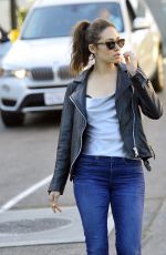 EMMY ROSSUM Out for Dinner at Tocaya Organic Mexican Restaurant in Los Angeles 07/02/2018