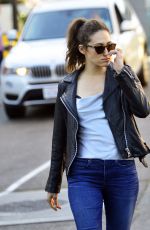 EMMY ROSSUM Out for Dinner at Tocaya Organic Mexican Restaurant in Los Angeles 07/02/2018