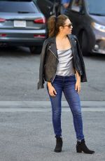 EMMY ROSSUM Out for Dinner at Tocaya Organic Mexican Restaurant in Los Angeles 07/02/2018