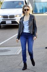 EMMY ROSSUM Out for Dinner at Tocaya Organic Mexican Restaurant in Los Angeles 07/02/2018