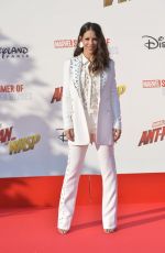 EVANGELINE LILLY at Ant-Man and The Wasp Premiere in Paris 07/14/2018