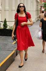 FAMKE JANSSEN Out for Lunch in New York 07/26/2018