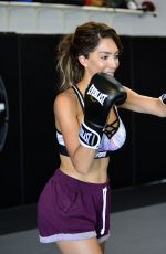 FARRAH ABRAHAM and Jeremy Jackson Working Out at 10th Planet Jiu Jitsu Gym in Los Angeles 07/23/2018