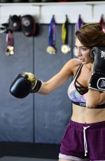 FARRAH ABRAHAM and Jeremy Jackson Working Out at 10th Planet Jiu Jitsu Gym in Los Angeles 07/23/2018