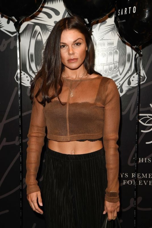 FAYE BROOKES at Il Sarto Mens Wear Clothing Launch in Manchester 07/19/2018