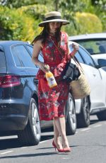 FELICITY JONES Out and About in London 07/02/2018