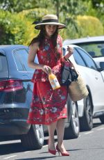 FELICITY JONES Out and About in London 07/02/2018