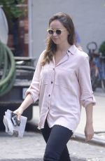 FELICITY JONES Out and About in New York 07/20/2018