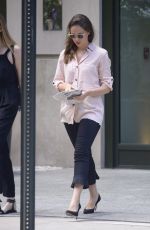 FELICITY JONES Out and About in New York 07/20/2018