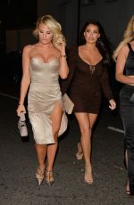 FERNE MCCANN, DANIELLE ARMSTRONG and JESSICA WRIGHT at Sexy Fish in London 07/28/2018
